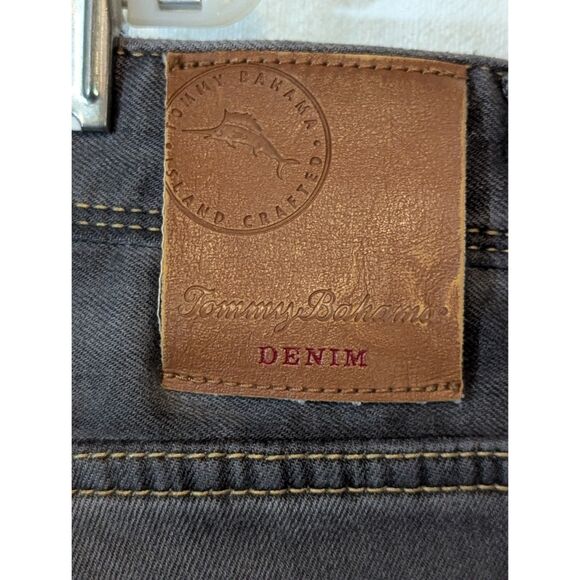 Tommy Bahama Mens Jeans 36x32 Sand Drifter Authentic Straight Gray Denim Relaxed - Picture 1 of 5